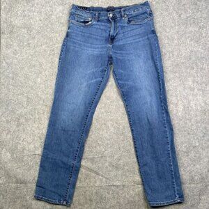 Lucky Brand Jeans Mens 38x34 (36x31) Blue 221 Straight Relaxed Medium Denim